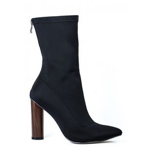 EGO Black Ankle Boots